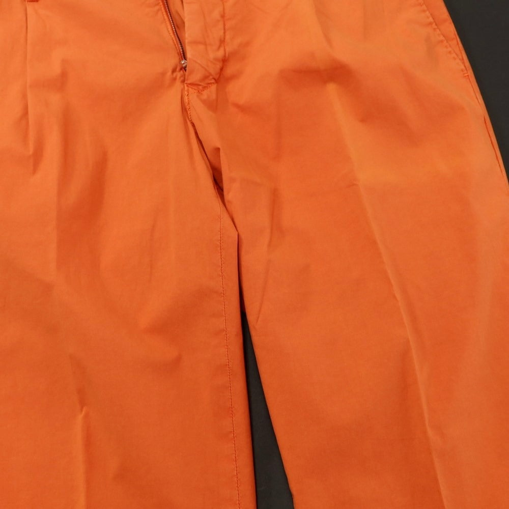 [New Outlet] LBM1911 Stretch Cotton Casual Slacks Pants
 Orange [Size 50] [ORG] [S/S] [Condition Rank N-] [Men&