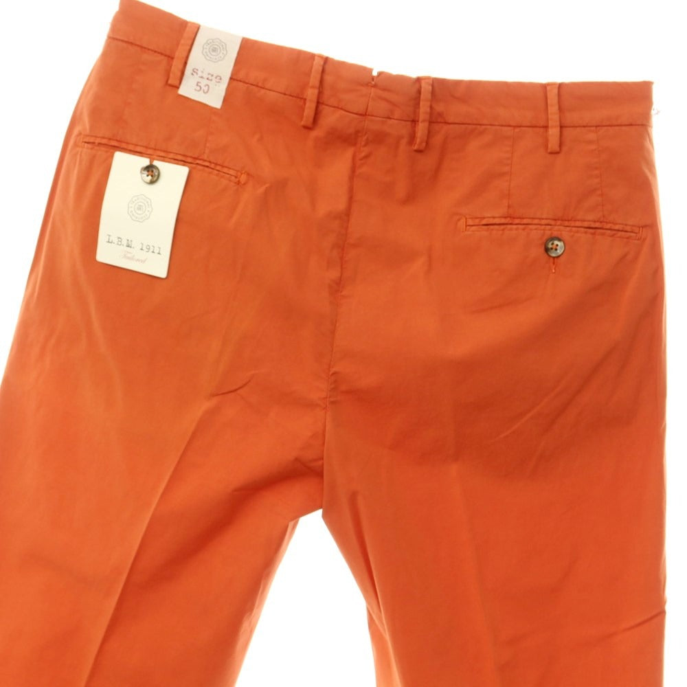 [New Outlet] LBM1911 Stretch Cotton Casual Slacks Pants
 Orange [Size 50] [ORG] [S/S] [Condition Rank N-] [Men&