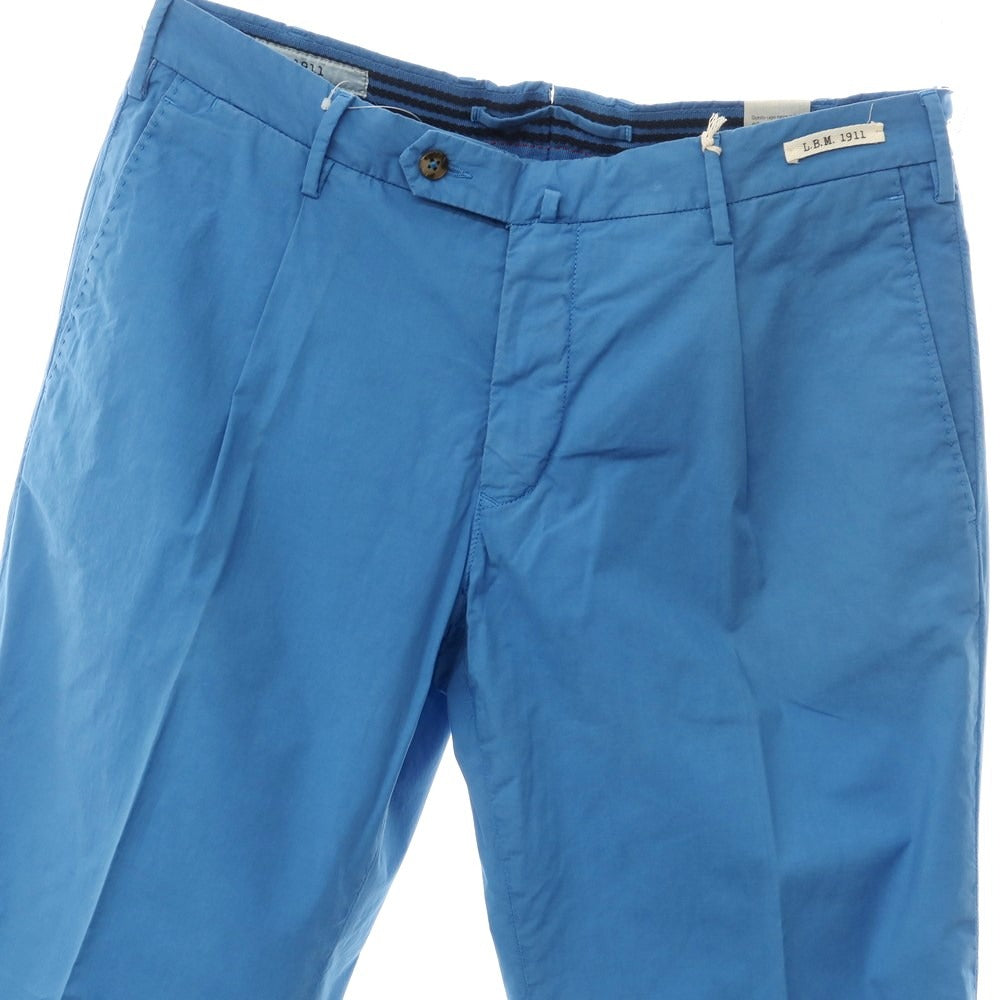 [New Outlet] LBM1911 Stretch Cotton Casual Slacks Pants
 Light blue [Size 50] [BLU] [S/S] [Condition rank N-] [Men&