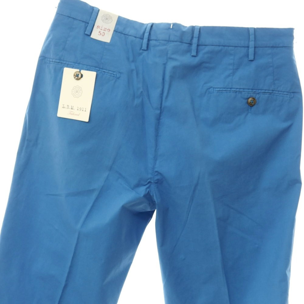 [New Outlet] LBM1911 Stretch Cotton Casual Slacks Pants
 Light blue [Size 50] [BLU] [S/S] [Condition rank N-] [Men&