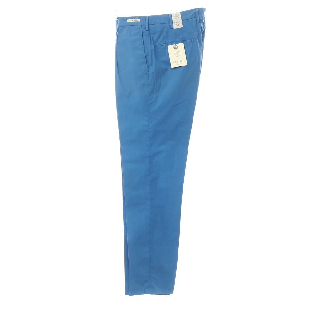 [New Outlet] LBM1911 Stretch Cotton Casual Slacks Pants
 Light blue [Size 50] [BLU] [S/S] [Condition rank N-] [Men&