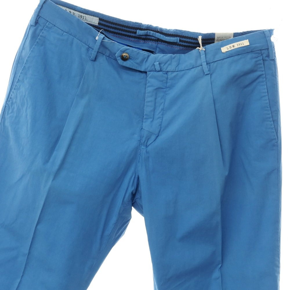 [New Outlet] LBM1911 Stretch Cotton Casual Slacks Pants
 Light blue [Size 54] [BLU] [S/S] [Condition rank N-] [Men&