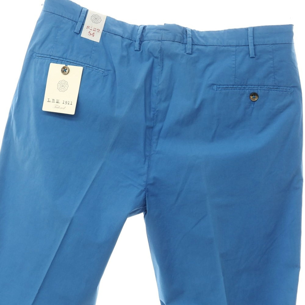 [New Outlet] LBM1911 Stretch Cotton Casual Slacks Pants
 Light blue [Size 54] [BLU] [S/S] [Condition rank N-] [Men&