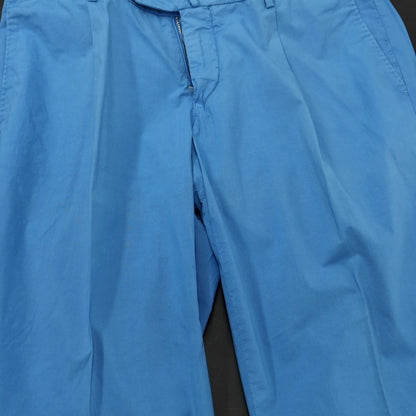 [New Outlet] LBM1911 Stretch Cotton Casual Slacks Pants
 Light blue [Size 54] [BLU] [S/S] [Condition rank N-] [Men&