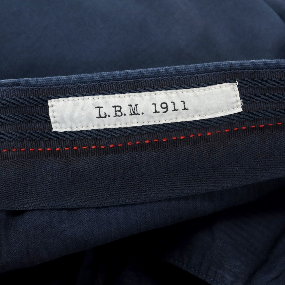 [New Outlet] LBM1911 Cotton Casual Slacks Pants Navy [Size 46] [NVY] [S/S] [Condition Rank N-] [Men&