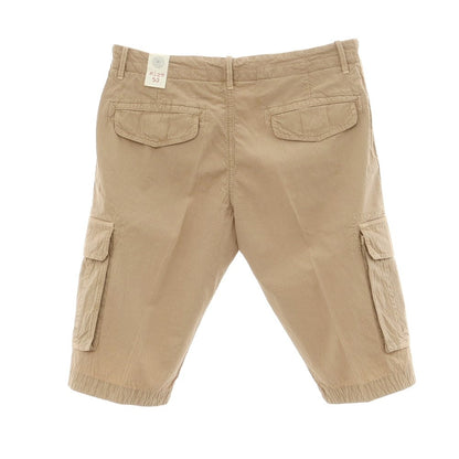 [New] LBM1911 Cotton Soccer Cargo Shorts Brown Beige [Size 50] [BEI] [S/S] [Condition Rank N] [Men&