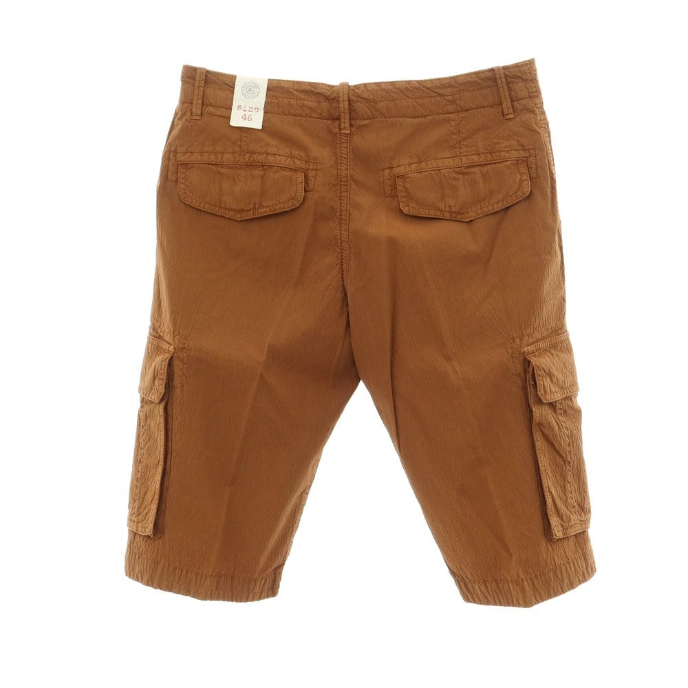 [New] LBM1911 Cotton Soccer Cargo Shorts Brown [Size 46] [BRW] [S/S] [Condition Rank N] [Men&