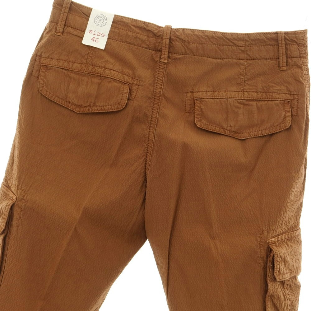 [New] LBM1911 Cotton Soccer Cargo Shorts Brown [Size 46] [BRW] [S/S] [Condition Rank N] [Men&