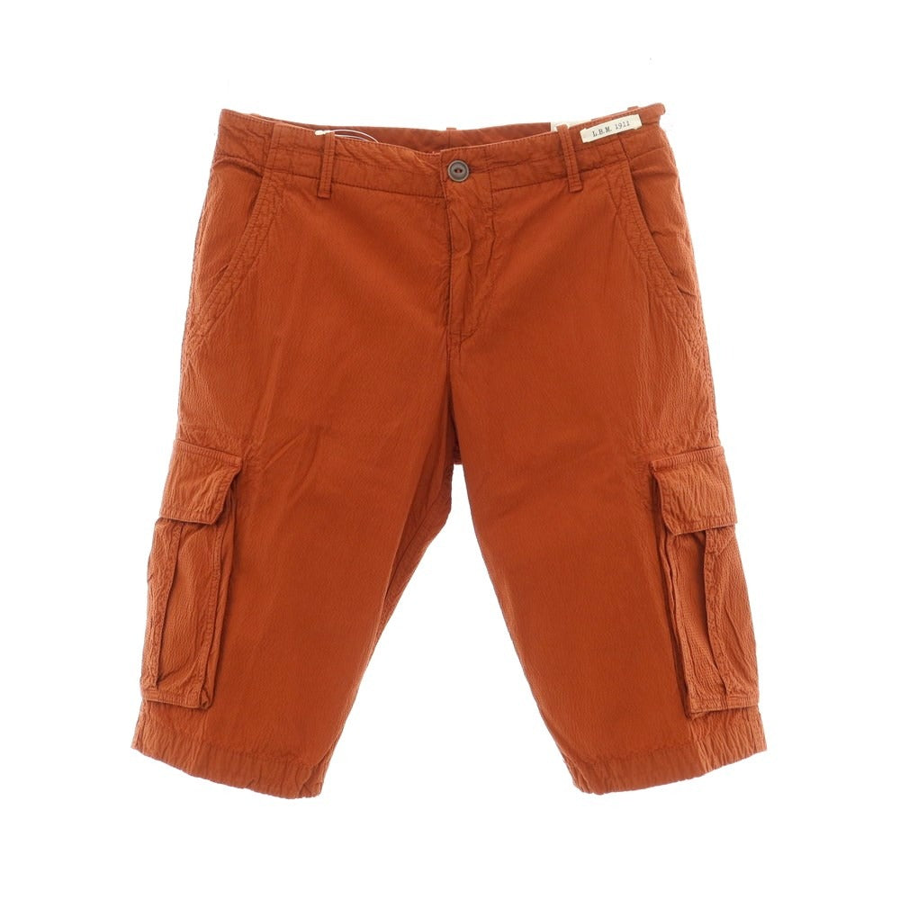 [New] LBM1911 Cotton Soccer Cargo Shorts Terracotta [Size 46] [BRW] [S/S] [Condition Rank N] [Men&