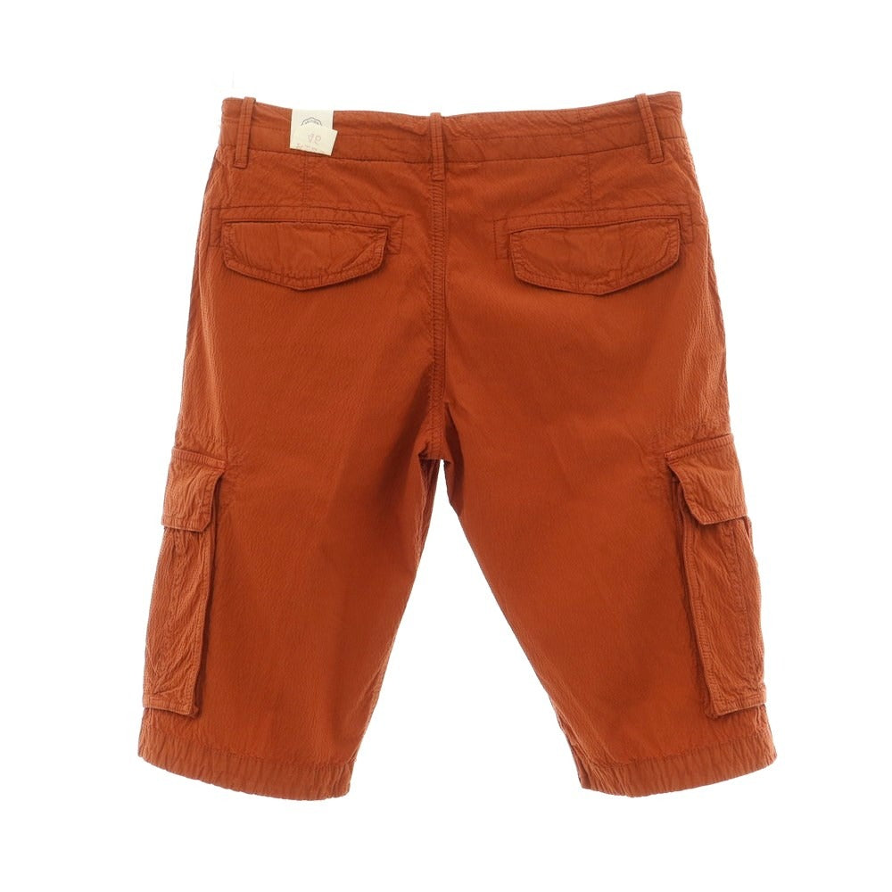 [New] LBM1911 Cotton Soccer Cargo Shorts Terracotta [Size 46] [BRW] [S/S] [Condition Rank N] [Men&