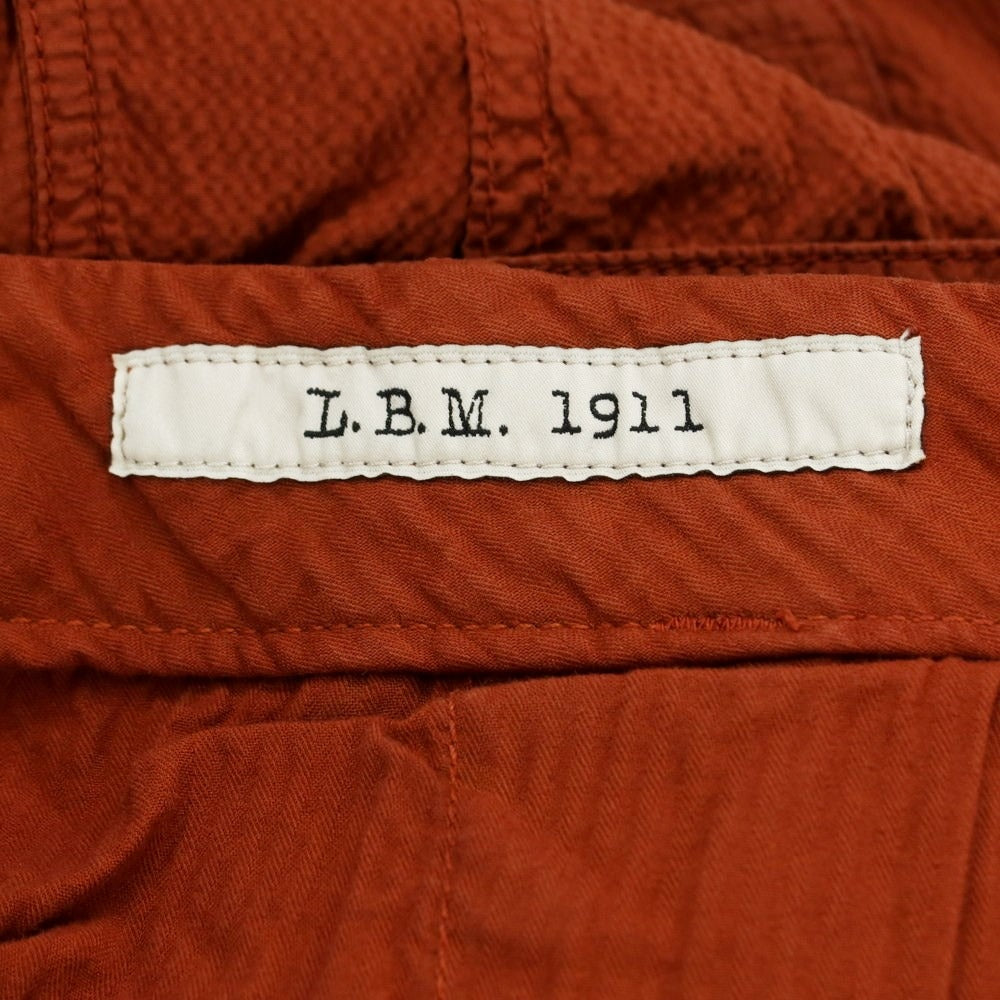 [New] LBM1911 Cotton Soccer Cargo Shorts Terracotta [Size 46] [BRW] [S/S] [Condition Rank N] [Men&