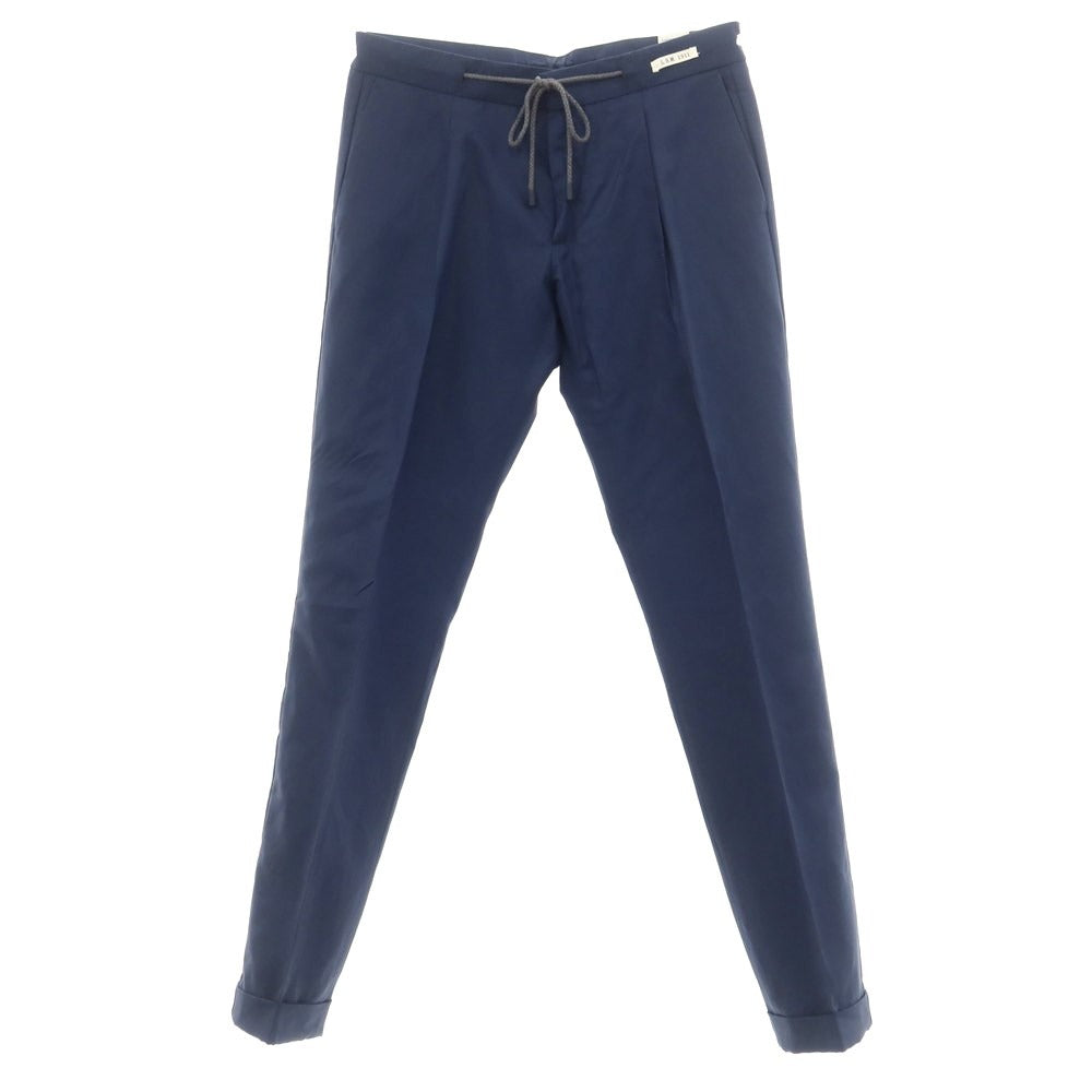 [New] LBM1911 Lyocell Linen Cotton Casual Slacks Pants Navy [Size 48] [NVY] [S/S] [Condition Rank N] [Men&