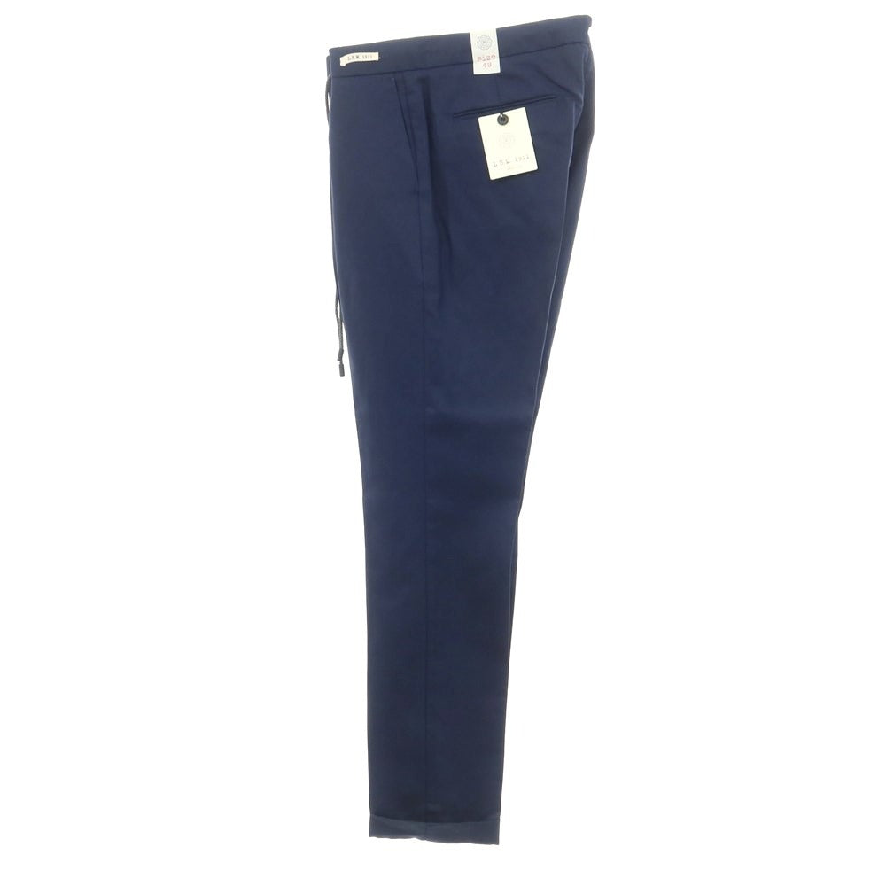 [New] LBM1911 Lyocell Linen Cotton Casual Slacks Pants Navy [Size 48] [NVY] [S/S] [Condition Rank N] [Men&