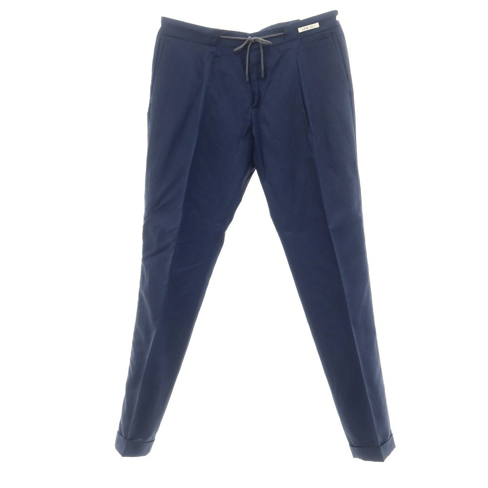 [New] LBM1911 Lyocell Linen Cotton Casual Slacks Pants Navy [Size 52] [NVY] [S/S] [Condition Rank N] [Men&