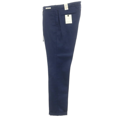 [New] LBM1911 Lyocell Linen Cotton Casual Slacks Pants Navy [Size 52] [NVY] [S/S] [Condition Rank N] [Men&