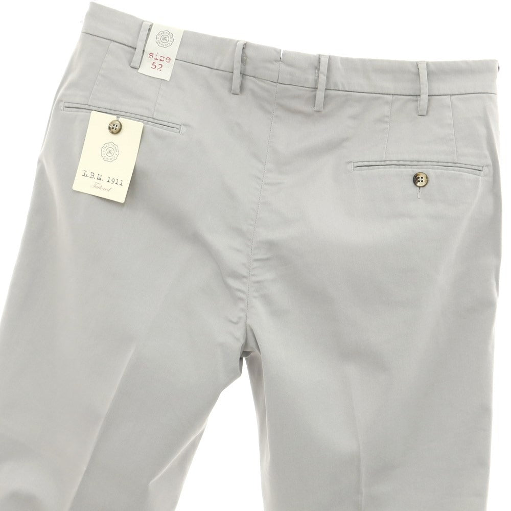 [New] LBM1911 Cotton Polyester Casual Slacks Pants Light Gray [Size 52] [GRY] [S/S] [Condition Rank N] [Men&