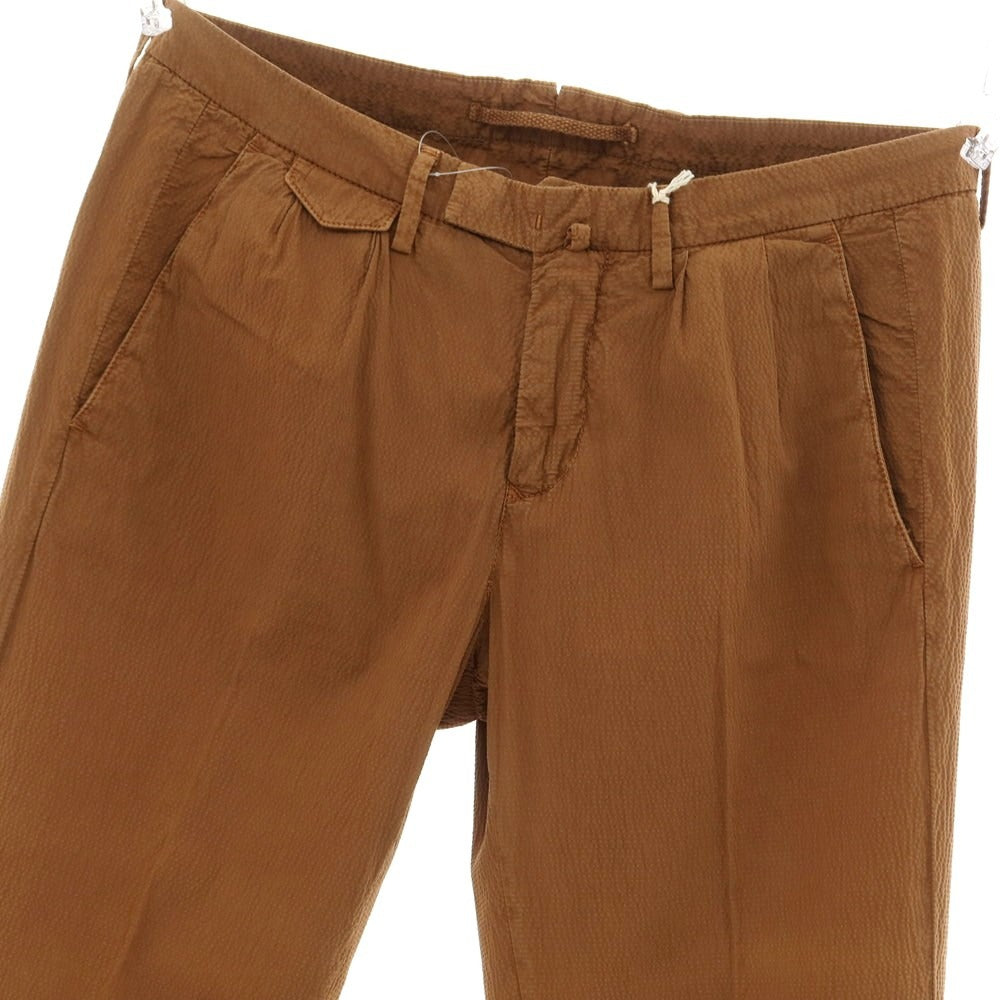 [New] LBM1911 Cotton Soccer Casual Slacks Pants Brown [Size 50] [BRW] [S/S] [Condition Rank N] [Men&