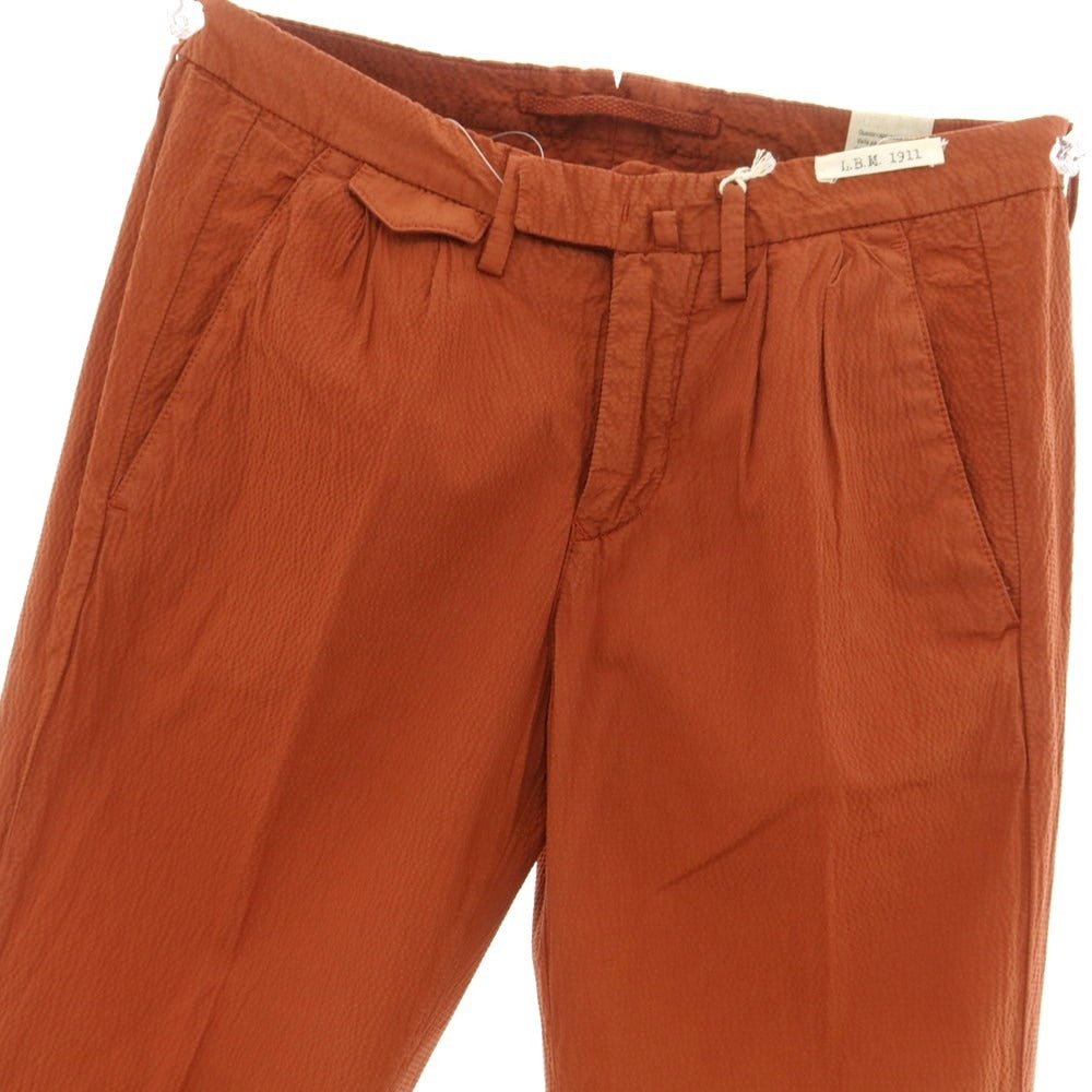 [New] LBM1911 Cotton Soccer Casual Slacks Pants Terracotta [Size 44] [BRW] [S/S] [Condition Rank N] [Men&