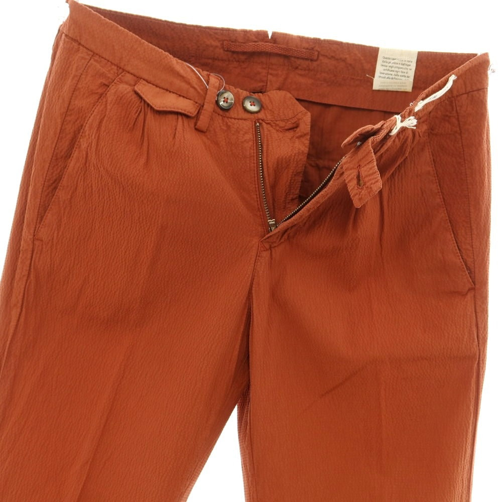 [New] LBM1911 Cotton Soccer Casual Slacks Pants Terracotta [Size 44] [BRW] [S/S] [Condition Rank N] [Men&