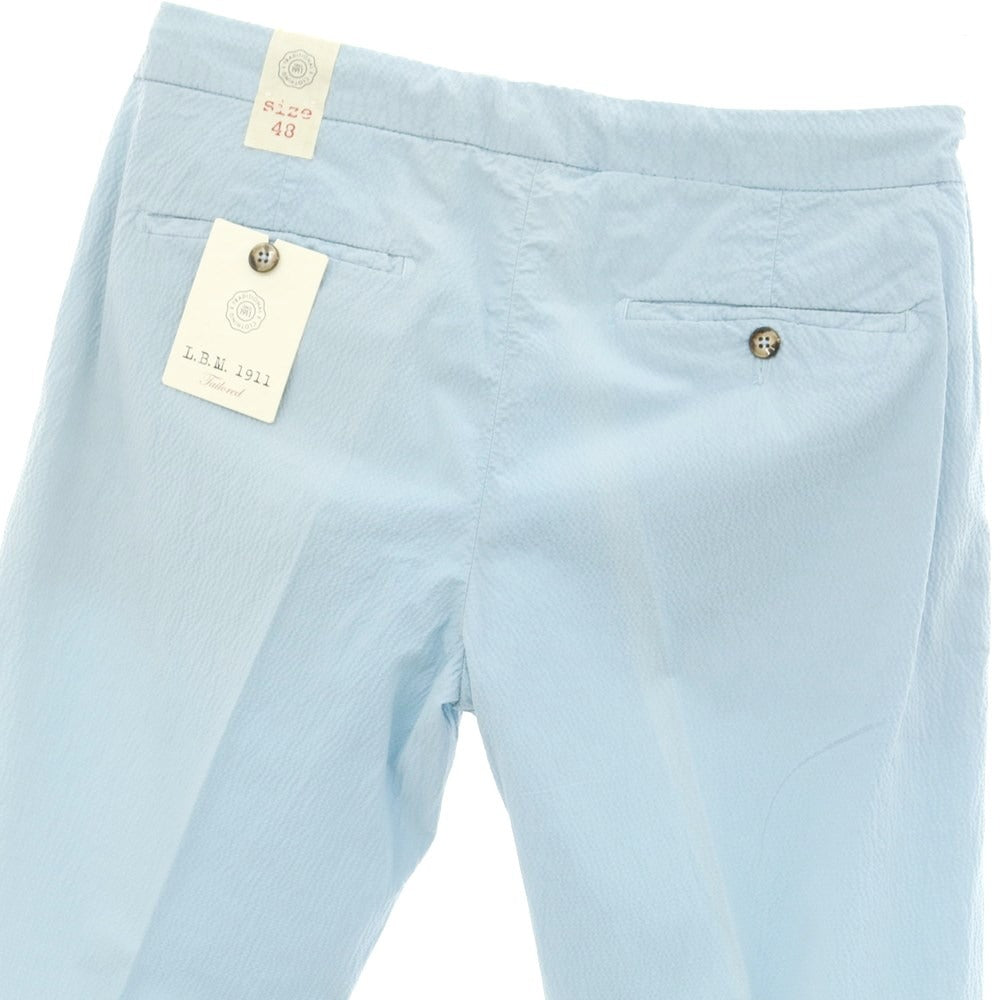 [New Outlet] LBM1911 Cotton Soccer Casual Slacks Pants Ice Blue [Size 48] [BLU] [S/S] [Condition Rank N-] [Men&