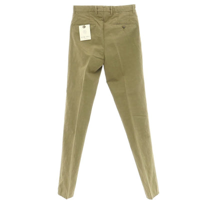 [New] LBM1911 Cotton Linen Casual Slacks Pants Moss Green [Size 44] [GRN] [S/S] [Condition Rank N] [Men&