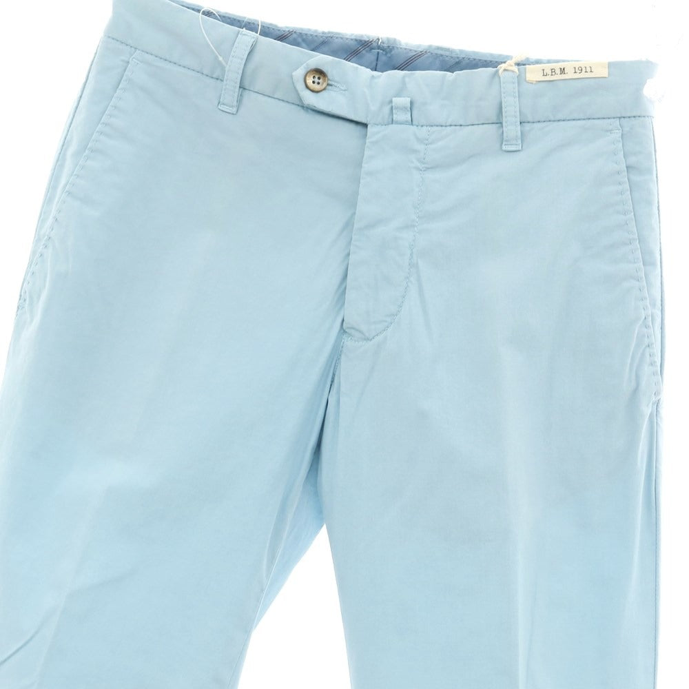 [New Outlet] LBM1911 Cotton Casual Slacks Pants Light Blue [Size 44] [BLU] [S/S] [Condition Rank N-] [Men&