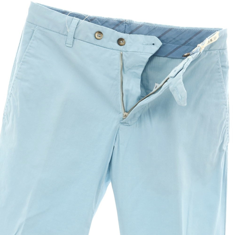 [New Outlet] LBM1911 Cotton Casual Slacks Pants Light Blue [Size 44] [BLU] [S/S] [Condition Rank N-] [Men&