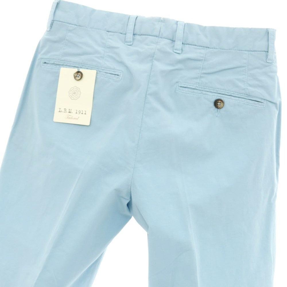 [New Outlet] LBM1911 Cotton Casual Slacks Pants Light Blue [Size 44] [BLU] [S/S] [Condition Rank N-] [Men&