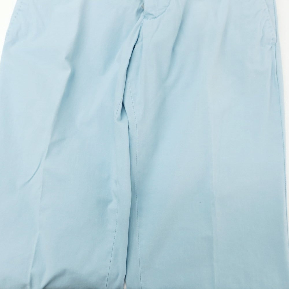 [New Outlet] LBM1911 Cotton Casual Slacks Pants Light Blue [Size 44] [BLU] [S/S] [Condition Rank N-] [Men&