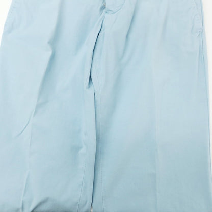 [New Outlet] LBM1911 Cotton Casual Slacks Pants Light Blue [Size 44] [BLU] [S/S] [Condition Rank N-] [Men&