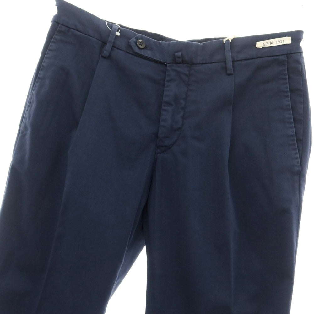 [New] LBM1911 Cotton Polyester Casual Slacks Pants Navy [Size 46] [NVY] [S/S] [Condition Rank N] [Men&