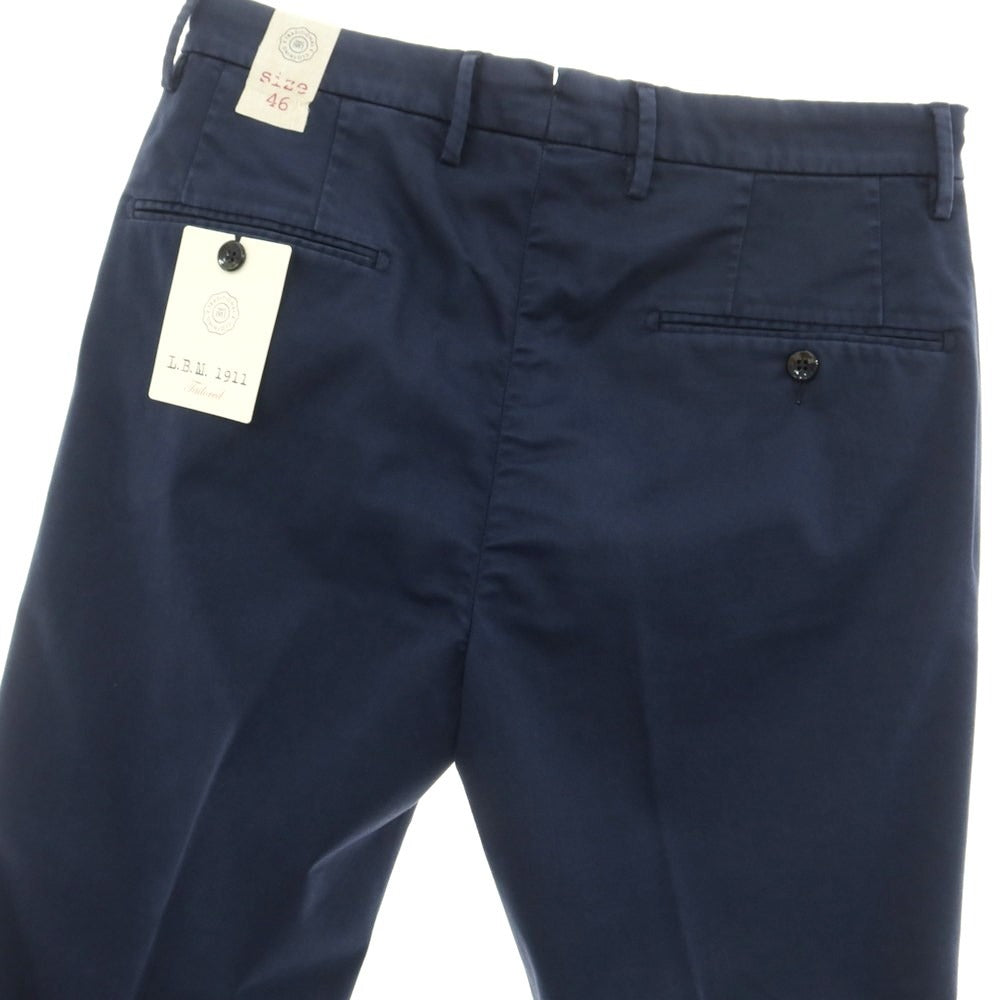 [New] LBM1911 Cotton Polyester Casual Slacks Pants Navy [Size 46] [NVY] [S/S] [Condition Rank N] [Men&