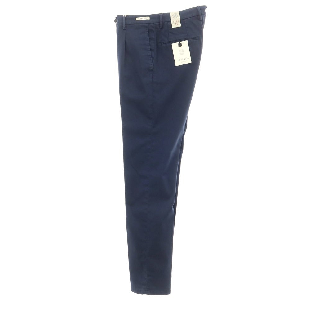 [New] LBM1911 Cotton Polyester Casual Slacks Pants Navy [Size 46] [NVY] [S/S] [Condition Rank N] [Men&