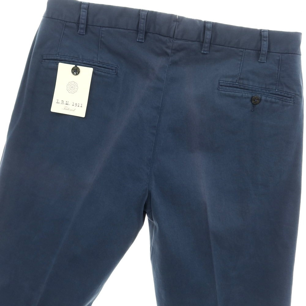 [New Outlet] LBM1911 Cotton Twill Casual Slacks Pants Navy [Size 54] [NVY] [S/S] [Condition Rank N-] [Men&