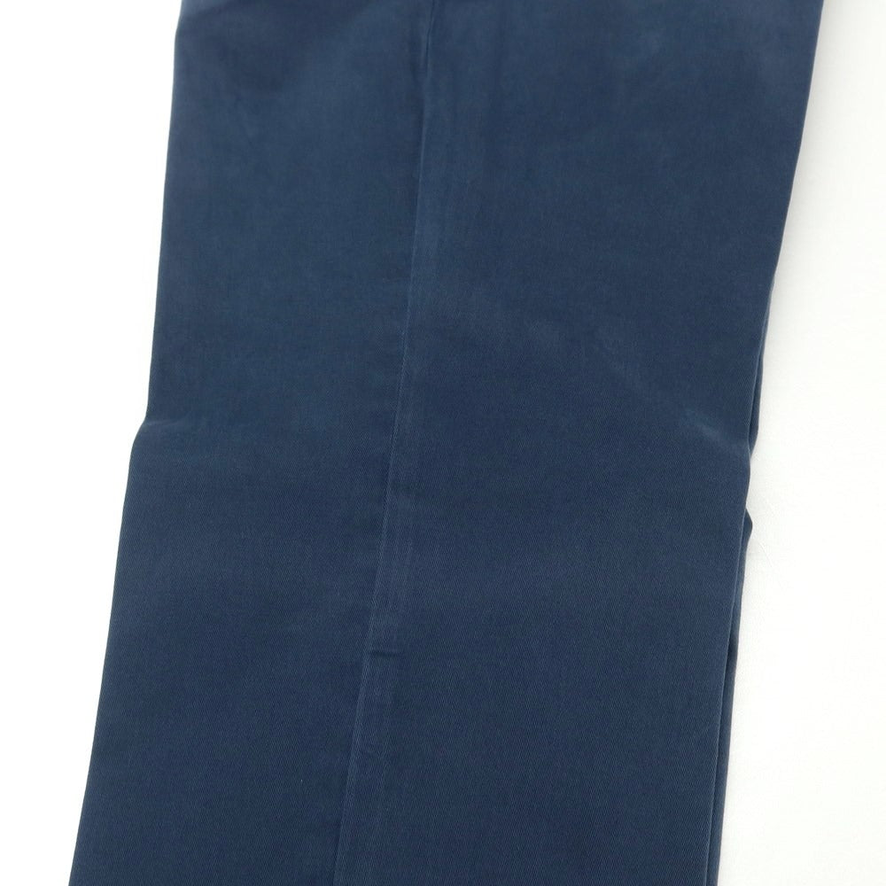 [New Outlet] LBM1911 Cotton Twill Casual Slacks Pants Navy [Size 54] [NVY] [S/S] [Condition Rank N-] [Men&