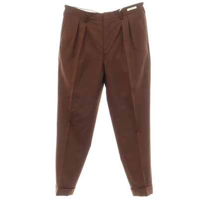 [New] LBM1911 Wool Dress Slacks Pants Brown [Size 48] [BRW] [S/S] [Condition Rank N] [Men&