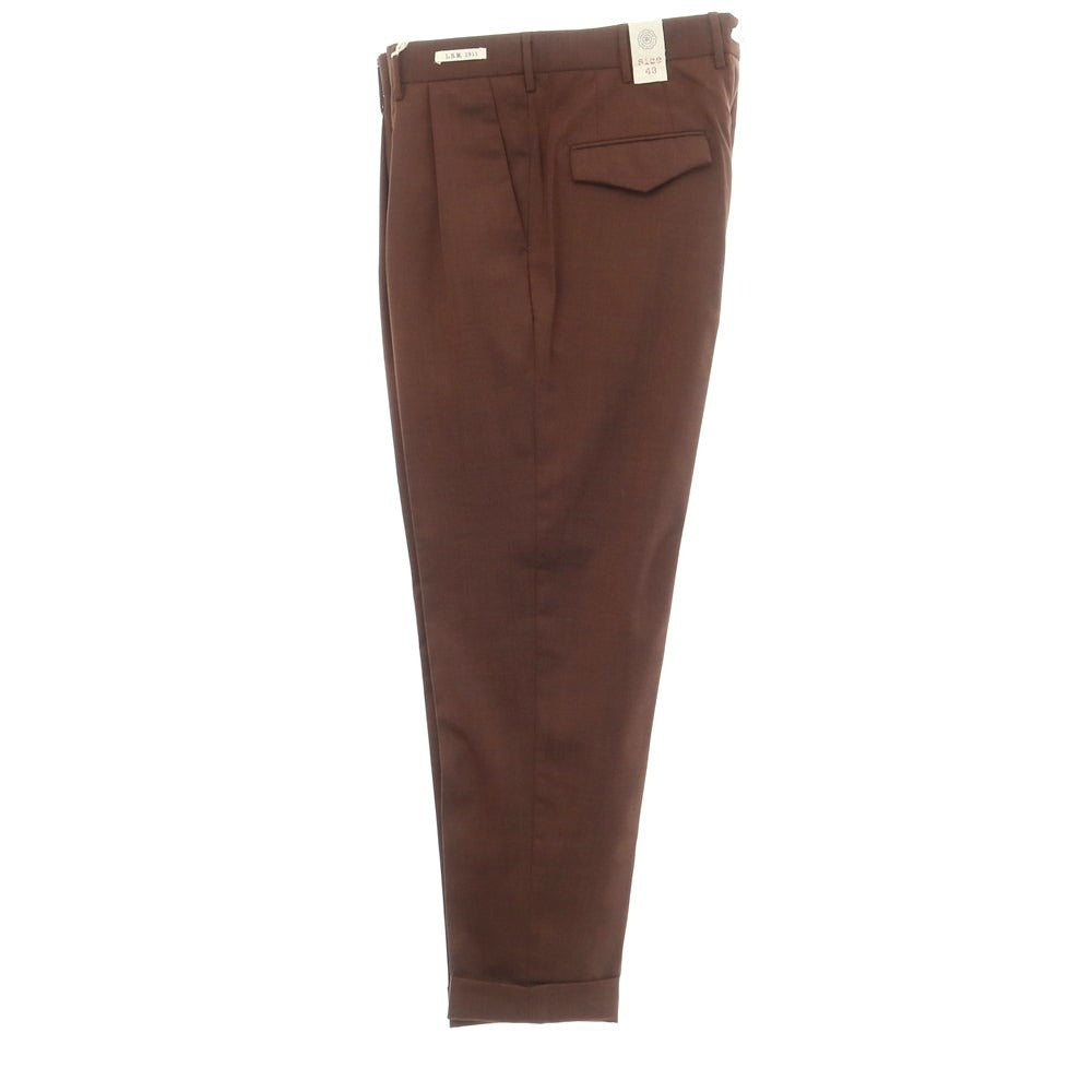 [New] LBM1911 Wool Dress Slacks Pants Brown [Size 48] [BRW] [S/S] [Condition Rank N] [Men&