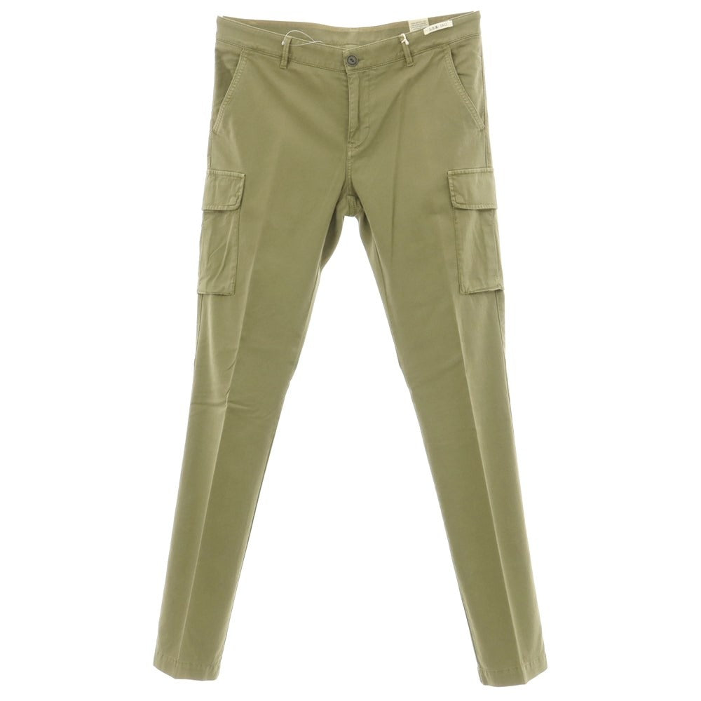 [New Outlet] LBM1911 Cotton Twill Cargo Pants Military Green [Size 50] [GRN] [S/S] [Condition Rank N-] [Men&