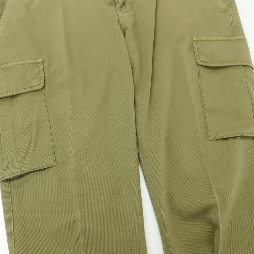 [New Outlet] LBM1911 Cotton Twill Cargo Pants Military Green [Size 50] [GRN] [S/S] [Condition Rank N-] [Men&