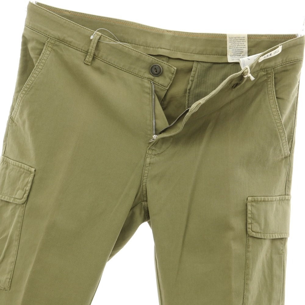 [New Outlet] LBM1911 Cotton Twill Cargo Pants Military Green [Size 50] [GRN] [S/S] [Condition Rank N-] [Men&