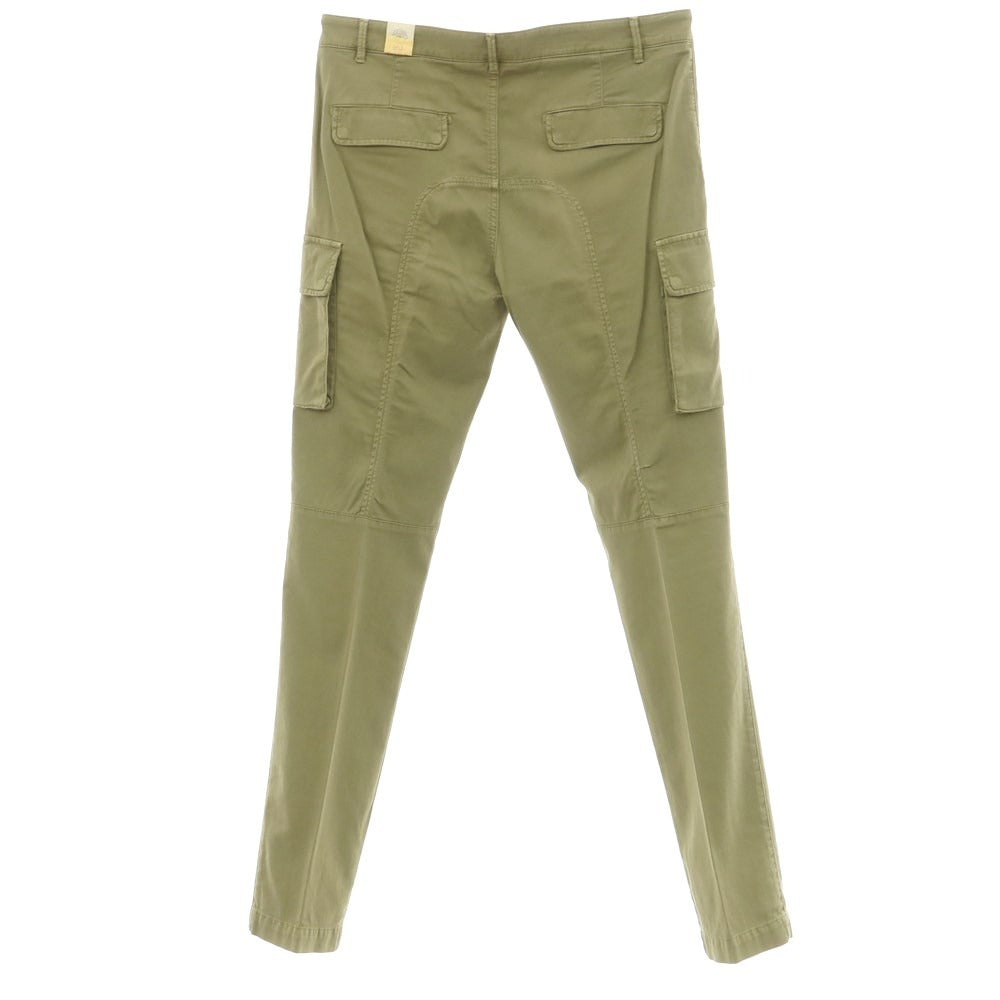 [New Outlet] LBM1911 Cotton Twill Cargo Pants Military Green [Size 50] [GRN] [S/S] [Condition Rank N-] [Men&