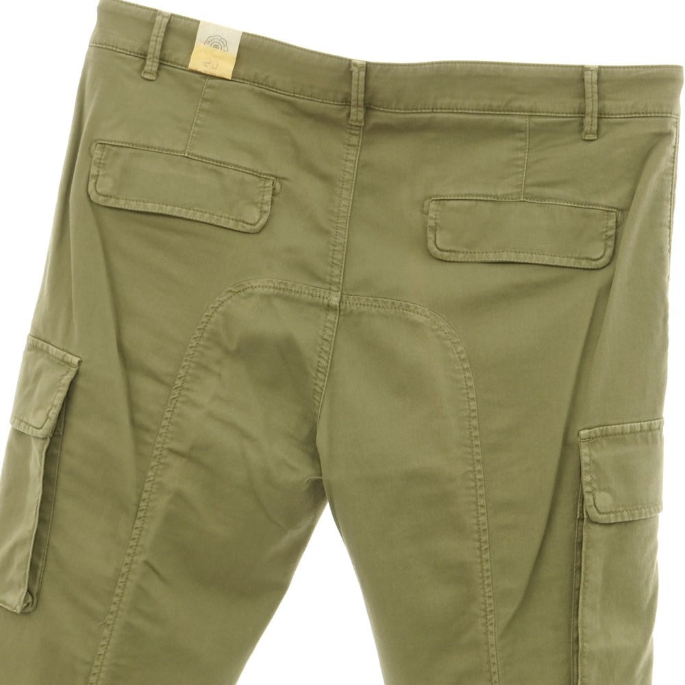 [New Outlet] LBM1911 Cotton Twill Cargo Pants Military Green [Size 50] [GRN] [S/S] [Condition Rank N-] [Men&