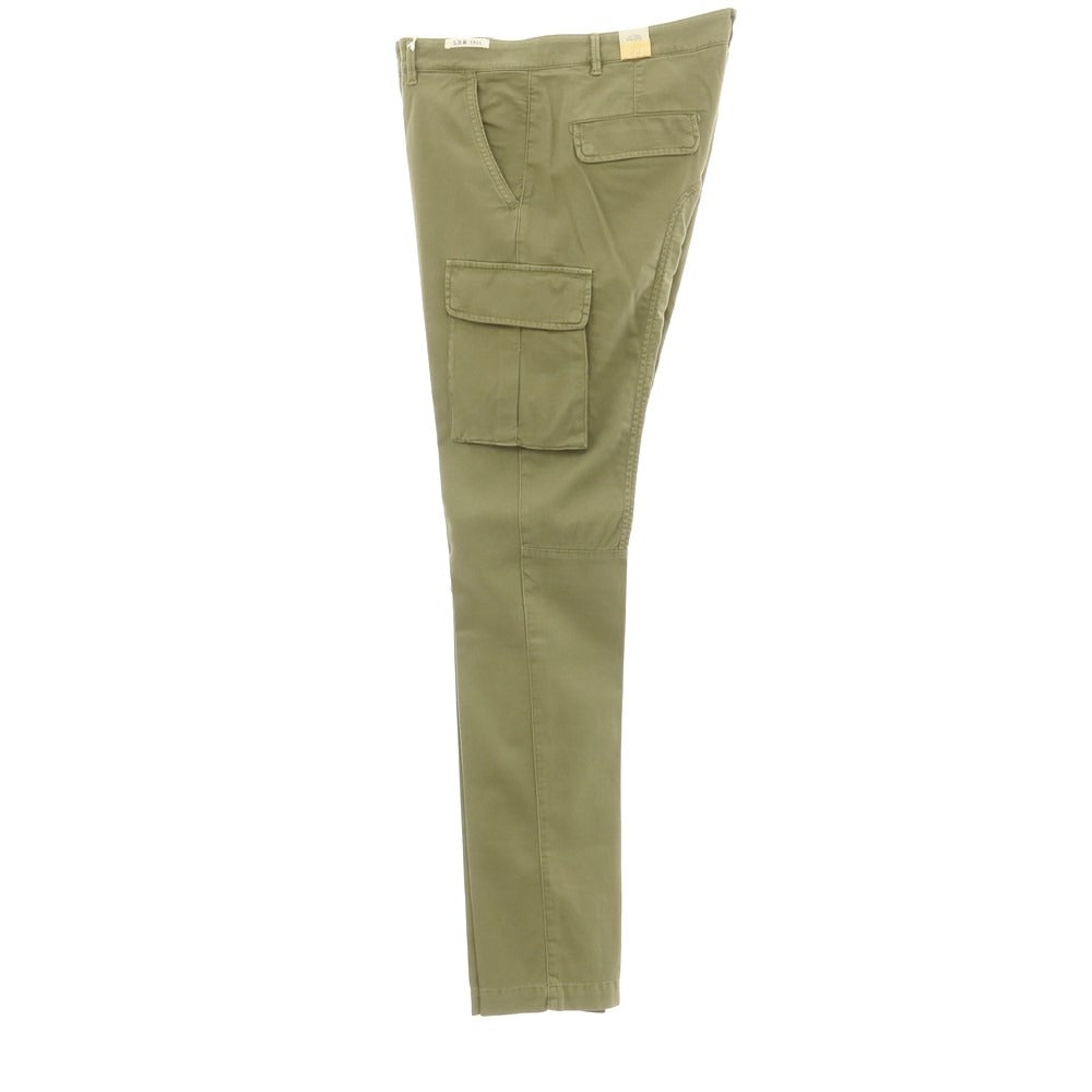 [New Outlet] LBM1911 Cotton Twill Cargo Pants Military Green [Size 50] [GRN] [S/S] [Condition Rank N-] [Men&