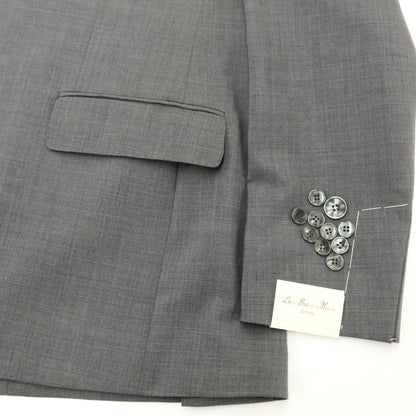 [New] Luigi Bianchi Mantova Wool 2B Tailored Jacket Gray [52] [Condition Rank N] [Men&