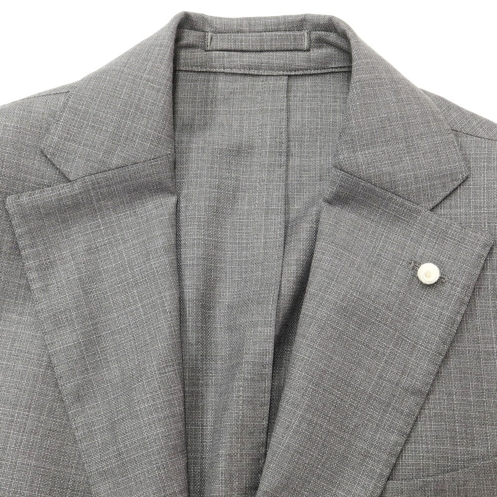 [New] Luigi Bianchi Mantova Wool 2B Tailored Jacket Gray [Size 46] [GRY] [S/S] [Condition Rank N] [Men&