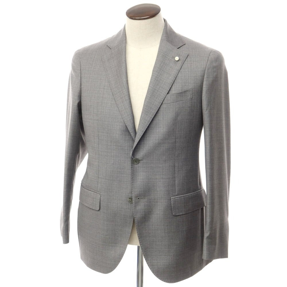 [New] Luigi Bianchi Mantova Wool 2B Tailored Jacket Gray [Size 48] [GRY] [S/S] [Condition Rank N] [Men&