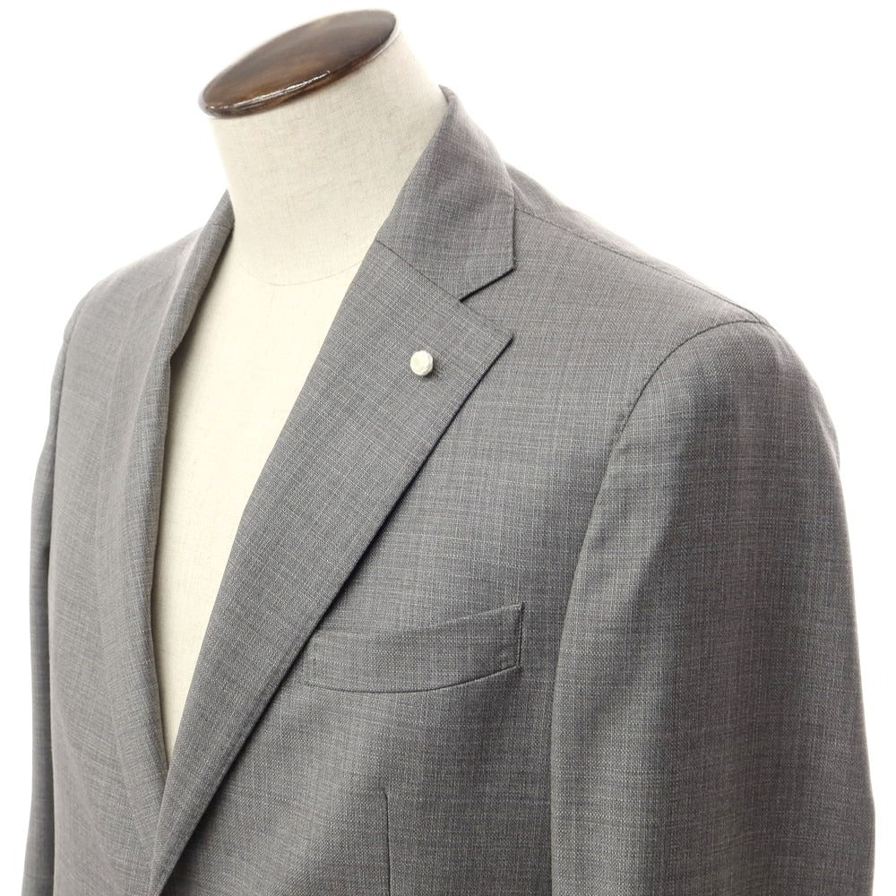 [New] Luigi Bianchi Mantova Wool 2B Tailored Jacket Gray [Size 50] [GRY] [S/S] [Condition Rank N] [Men&