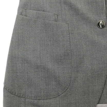 [New] Luigi Bianchi Mantova Wool 2B Tailored Jacket Gray [Size 46] [GRY] [S/S] [Condition Rank N] [Men&