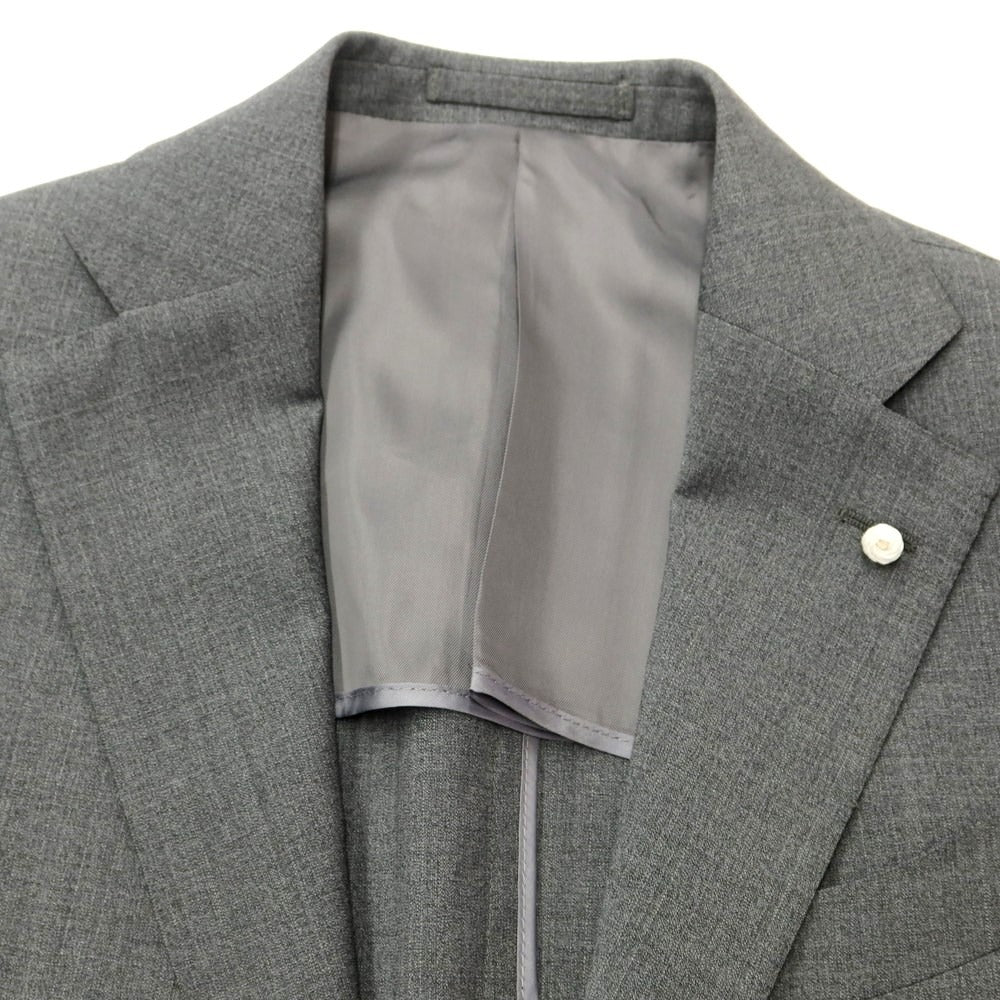 [New] Luigi Bianchi Mantova Wool 2B Tailored Jacket Gray [Size 50] [GRY] [S/S] [Condition Rank N] [Men&