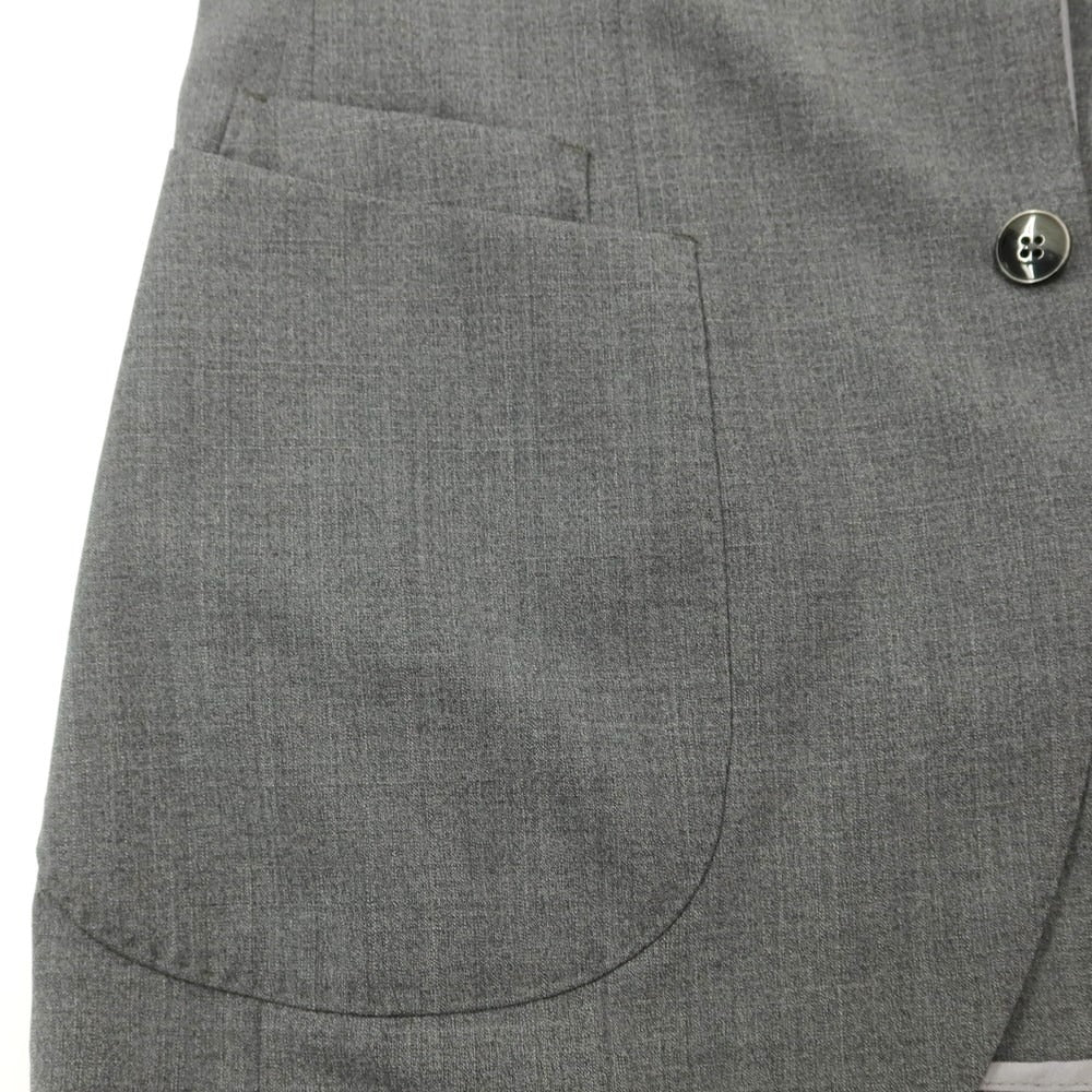 [New] Luigi Bianchi Mantova Wool 2B Tailored Jacket Gray [Size 50] [GRY] [S/S] [Condition Rank N] [Men&